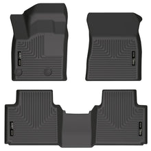 Load image into Gallery viewer, Husky Liners 2022 Mitsubishi Outlander WeatherBeater Front & 2nd Seat Floor Liner - Blk