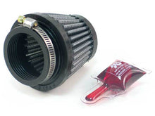 Load image into Gallery viewer, K&N Filter Universal Rubber Filter 1 3/4 inch Flange 3 inch Base 2 inch Top 2.5 inch Height