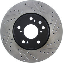 Load image into Gallery viewer, StopTech Slotted & Drilled Sport Brake Rotor Front Left 13 Honda Accord Sport