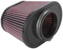 Load image into Gallery viewer, K&N Universal Clamp-On Air Filter 3.5in Flg ID x 8.5x5.25in B OD x 6.25x4in T OD x 5.5in H