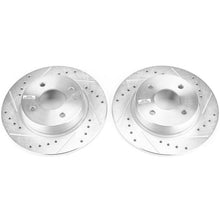 Load image into Gallery viewer, Power Stop 2018 Ford EcoSport Rear Evolution Drilled & Slotted Rotors - Pair