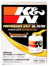 Load image into Gallery viewer, K&N 03-09 Scion tC / 00-05 Celica GT/GT-S Performance Gold Oil Filter