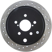 Load image into Gallery viewer, StopTech 08-10 Impreza WRX (Exc STi)/08-10 Impreza Coupe/Sedan Slotted & Drilled Right Rear Rotor