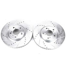 Load image into Gallery viewer, Power Stop 07-13 Acura MDX Front Evolution Drilled & Slotted Rotors - Pair