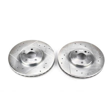 Load image into Gallery viewer, Power Stop 07-09 Mercedes-Benz E350 Front Evolution Drilled & Slotted Rotors - Pair