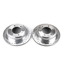 Load image into Gallery viewer, Power Stop 96-99 Acura SLX Rear Evolution Drilled & Slotted Rotors - Pair