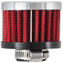 Load image into Gallery viewer, K&N 0.625 inch ID 2 inch OD 1.5 inch H Clamp On Crankcase Vent Filter