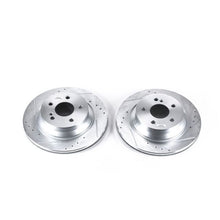 Load image into Gallery viewer, Power Stop 15-18 Mercedes-Benz CLS400 Rear Evolution Drilled & Slotted Rotors - Pair