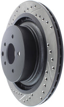 Load image into Gallery viewer, StopTech Infiniti G37 / Nissan 370Z SportStop Slotted & Drilled Rear Right Rotor