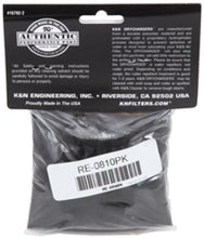 Load image into Gallery viewer, K&N Universal Round Tapered Filter Wrap - Black - 6in Base ID x 4.625in Top ID x 9in Height