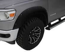 Load image into Gallery viewer, Bushwacker 19-22 Ram 1500 (Excl. Rebel/TRX) 76.3 & 67.4in Bed Pocket Style Flares 4pc Set - Black