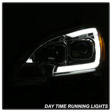 Load image into Gallery viewer, xTune 13-15 Nissan Sentra DRL LED Light Bar Halogen Projector Headlights - Chrm (PRO-JH-NS13-LB-C)
