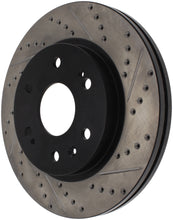 Load image into Gallery viewer, StopTech 05-10 GMC Sierra 1500 (w Rear Drum) / 07-09 GMC Yukon Front Right Slotted & Drilled Rotor
