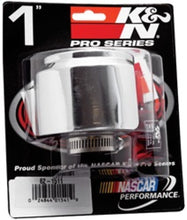 Load image into Gallery viewer, K&N 1in Flange ID x 3in OD x 2.5in Height Clamp On Crankcase Vent Filter