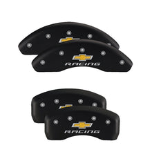 Load image into Gallery viewer, MGP 4 Caliper Covers Engraved Front & Rear MGP Red finish silver ch