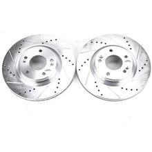 Load image into Gallery viewer, Power Stop 17-19 Hyundai Elantra Front Evolution Drilled & Slotted Rotors - Pair