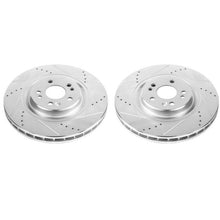 Load image into Gallery viewer, Power Stop 00-03 Mercedes-Benz ML55 AMG Front Evolution Drilled & Slotted Rotors - Pair