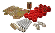 Load image into Gallery viewer, Energy Suspension Body Mount Set 1in Lift W/Hardware - Red