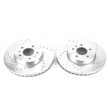 Load image into Gallery viewer, Power Stop 13-18 Cadillac ATS Front Evolution Drilled & Slotted Rotors - Pair