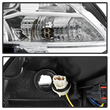 Load image into Gallery viewer, xTune 13-15 Nissan Sentra DRL LED Light Bar Halogen Projector Headlights - Chrm (PRO-JH-NS13-LB-C)