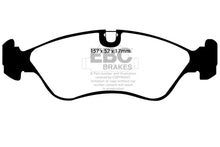 Load image into Gallery viewer, EBC 99-02 Daewoo Lanos 1.6 Chassis -447433 Greenstuff Front Brake Pads