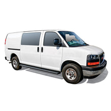 Load image into Gallery viewer, Westin Ford Transit Van 150/250/350 (46in Driver & 97in. Pass) Grate Steps Running Boards - Tex. Blk