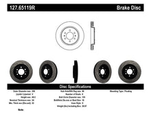 Load image into Gallery viewer, StopTech Slotted & Drilled Sport Brake Rotor