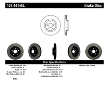 Load image into Gallery viewer, StopTech 07-09 Lexus ES 250/ES 300/ ES330/ES350 SportStop Slotted & Drilled Left Front Rotor