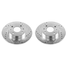 Load image into Gallery viewer, Power Stop 12-18 Fiat 500 Rear Evolution Drilled & Slotted Rotors - Pair