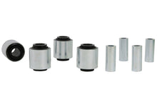 Load image into Gallery viewer, Whiteline Plus 5/95-03 Infiniti QX4 / 8/86-8/95 Pathfinder Rear Trailing Arm - Upper & Lwr Bushing