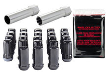 Load image into Gallery viewer, McGard SplineDrive Tuner 23-PC Jeep JL Install Kit w/Locks & Tool (Cone) M14X1.5 / 22m Hex - Black