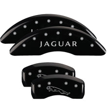 Load image into Gallery viewer, MGP 4 Caliper Covers Engraved Front & Rear Acura Black finish silver ch