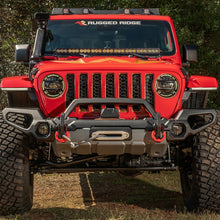 Load image into Gallery viewer, Rugged Ridge Venator Front Bumper W/Overrider & Winch Tray JL