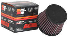 Load image into Gallery viewer, K&N Universal Clamp-On Air Filter 2-1/2in FLG / 4-1/2in B / 3-1/2in T / 3-3/16in H