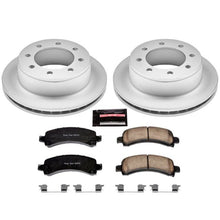 Load image into Gallery viewer, Power Stop 03-13 Chevrolet Express 3500 Rear Z17 Evolution Geomet Coated Brake Kit