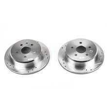 Load image into Gallery viewer, Power Stop 92-98 Lexus SC300 Rear Evolution Drilled & Slotted Rotors - Pair