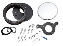 Load image into Gallery viewer, K&N Street Metal Intake System for Harley Davidson - Color (Red) - Style (Round) - Size (6-9) - Weld