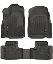 Load image into Gallery viewer, Husky Liners 16-22 Dodge Durango Weatherbeater Black Front & 2nd Seat Floor Liners