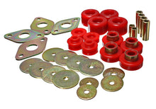 Load image into Gallery viewer, Energy Suspension Body Mount Set-Reg Access & Dbl Cab - Red