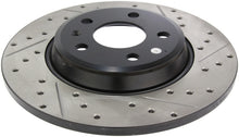 Load image into Gallery viewer, StopTech Power Slot 09-10 Audi A4/A4 Quattro / 08-10 A5 / 10 S4 Rear Left Drilled & Slotted Rotor