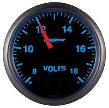 Load image into Gallery viewer, Autometer Elite 52.4mm Peak & Warn w/ Electronic Control 8-18 Volt Voltmeter