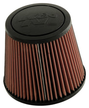 Load image into Gallery viewer, K&N Universal Rubber Filter-Round Tprd 4.875in Flange ID x 9in Base OD x 6.625in Top OD x 7.938in H