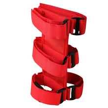 Load image into Gallery viewer, Rugged Ridge Sport Bar Fire Extinguisher Holder Red 55-19 CJ&Wr