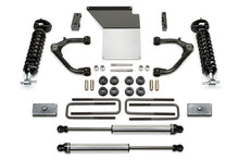 Load image into Gallery viewer, Fabtech 07-18 GM K1500 w/OE Forged UCA 3.5in UCA System w/DL 2.5 Coilovers & Rear DL Shocks