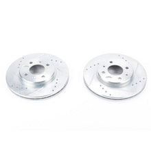 Load image into Gallery viewer, Power Stop 12-17 Hyundai Accent Front Evolution Drilled & Slotted Rotors - Pair