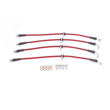 Load image into Gallery viewer, Power Stop 99-00 Honda Civic Front & Rear SS Braided Brake Hose Kit