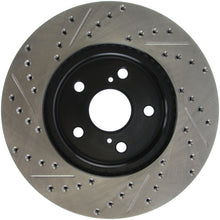 Load image into Gallery viewer, StopTech 02 Lexus ES 250/300/330/350 / 05-07 Toyota Avalon Slotted & Drilled Left Front Rotor