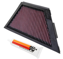 Load image into Gallery viewer, K&N Kawasaki ZX1rR Ninja/ZZR1400/1400GTR/ZX14R 11.25in O/S L x 4.75in O/S W Replacement Air Filter