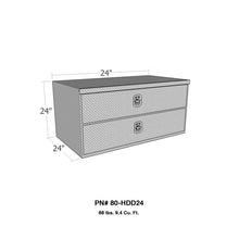 Load image into Gallery viewer, Westin/Brute HD Under Body 24in x 24in w/Top & Bottom Drawers - Aluminum