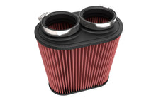 Load image into Gallery viewer, K&N Universal Clamp-On Air Filter 3in Dual Flange 9in x 6in Base 7.5in x 3.688in Top 7.5in Height